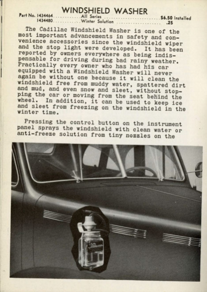 1940 Cadillac LaSalle Accessories Brochure Page 16